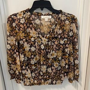 Floral blouse